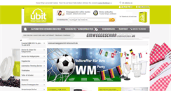 Desktop Screenshot of einweggeschirr-discount.de